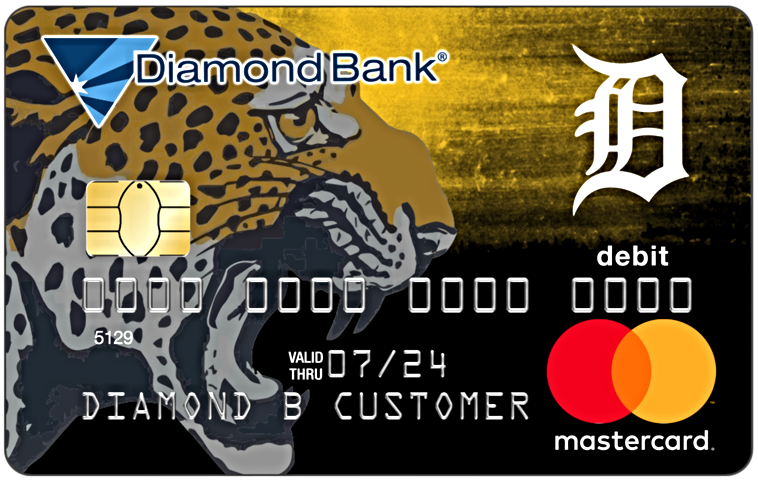 DeQueen Leopards Debit Card